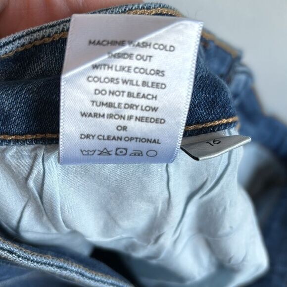 Loveret by Vervet Paramount High Rise Slim Bootcut Jeans Plus Sz 16 - Picture 11 of 12